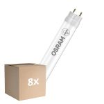 Flerpack 8x Osram LED Rör T8 (EM/Mains) Standard Output 5.4W 650lm - 840 Kallvit | 44cm - Ersättare 15W