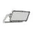 Ledvance LED Strålkastare Max Aluminium Grå 600W 77600lm 65x120D - 730 Varm Vit | IP66 - Asymmetrisk