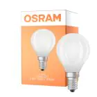 Osram LED Classic LED E14 Päron Filament Matt 3.8W 806lm - 827 Extra Varm Vit | Ersättare 60W