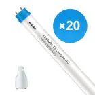 Flerpack 20x Philips LED Rör T8 CorePro (EM/Mains) High Output 18W 2000lm - 865 Dagsljus | 120cm - Ersättare 36W